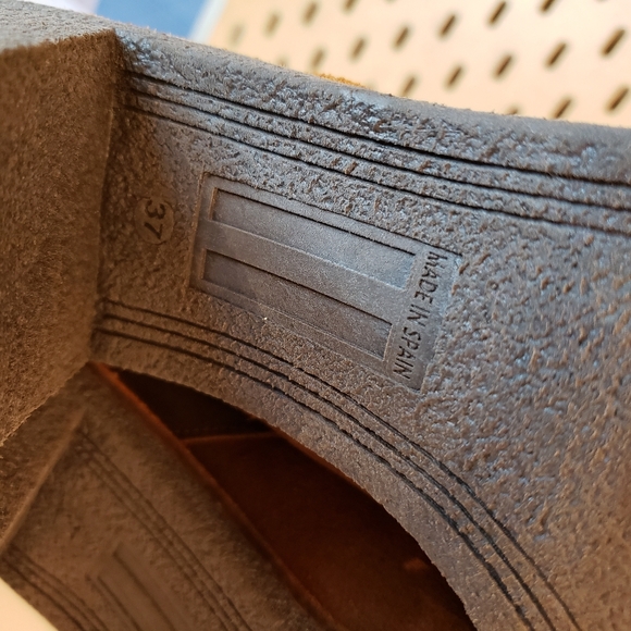 MIISTA Booties 6/6.5 US 37 Imelda suede Ankle Boot fairy cottage moto Old Money - Picture 9 of 13